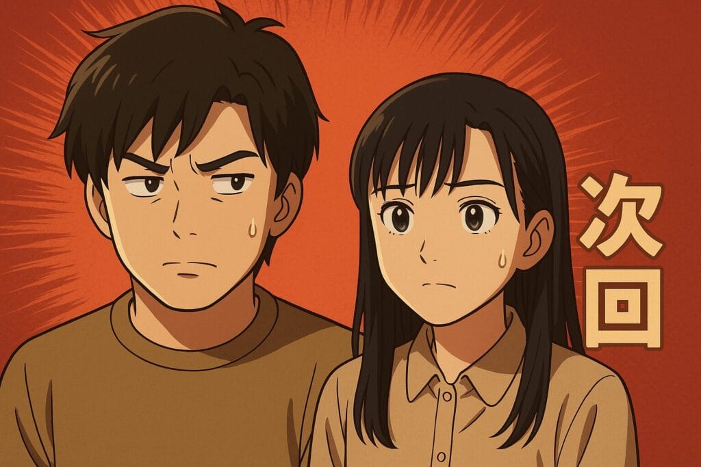 第3弾の文春砲に怯える二人のイメージ画像